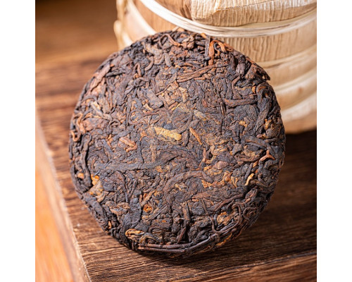 Шу пуэр Фу Шэн Сян "Буланшань ДаШу" блин 100гр 2023г 